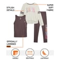 thumbnail image 2 of RBX Girls Active Pants Set - 3 Piece Long Sleeve Shirts, Sleeveless Tank Top, and Leggings (7-12), 2 of 7