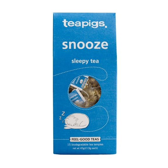 Teapigs Organic Snooze Sleepy Tea, 15 Count