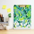 thumbnail image 5 of FMSHPON Tropical Jungle Leaves Clipboard Hardboard Wood Nursing Clip Board and Pull for Standard A4 Letter 13x9 inches, 5 of 7