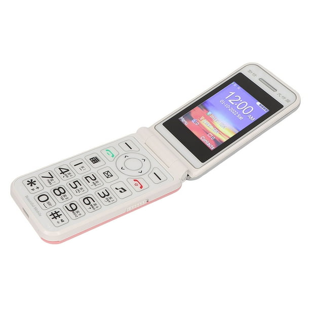 Teléfono con Tapa N509 Pantalla de 24 Pulgadas Teléfonos con Tapa Desbloqueados 2G Teléfono Celular con Doble SIM Teléfono Celular Básico GSM con Botón Grande Batería ANGGREK Otros