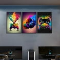 thumbnail image 4 of Gaming Room Decor Wall Art Video Gaming Gamepad Graffiti Canvas Posters Wall Decor, Games Gamer Painting Prints for Teen Boys Room Decor（Only canvas）, 4 of 6