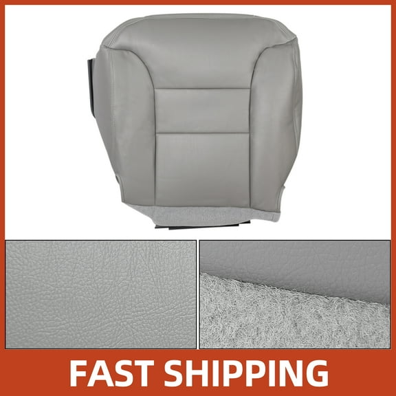 Kojem Driver Side Bottom Seat Cover for 1995 1996 1997 1998 1999 Chevrolet Silverado Suburban Tahoe Gray Front Left