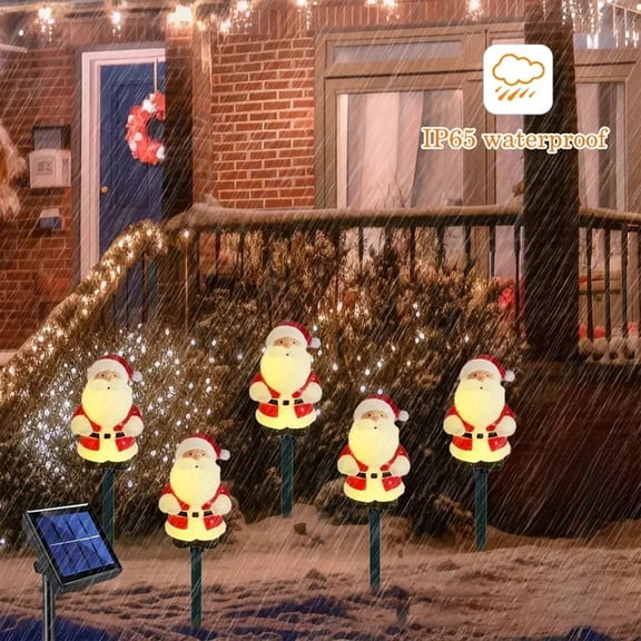 Santa Claus Solar Floor Lamp One To five