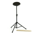 thumbnail image 2 of D'Luca Drum Practice Pad 8 Inch with Adjustable Stand, Sticks and Gig Bag, 2 of 6