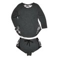 thumbnail image 5 of Ensemble d'Intérieur Aguichant pour Femme en Coton avec Dentelle, Vêtement de Nuit, Pyjama, Tenue de Détente, 5 of 5