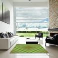 thumbnail image 7 of Ahgly Company Machine Washable Indoor Rectangle Transitional Green Area Rugs, 7' x 9', 7 of 7