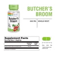 thumbnail image 2 of Solaray Butchers Broom 440 mg | Healthy Circulation & Blood Vessel Integrity Support | Non-GMO, Vegan & Lab Verified | 100 VegCaps, 2 of 7