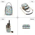 thumbnail image 3 of FORMRS Crossbody Bag for Women Quilted Travel Shoulder Cell Phone Purse with Chain Strap Handbag, Cartoon Train Pattern, 3 of 7