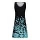 thumbnail image 4 of Vestido estampado de cuello redondo sin mangas con estilo de verano para mujer OAVQHLG3B Store  lin121212, 4 of 5