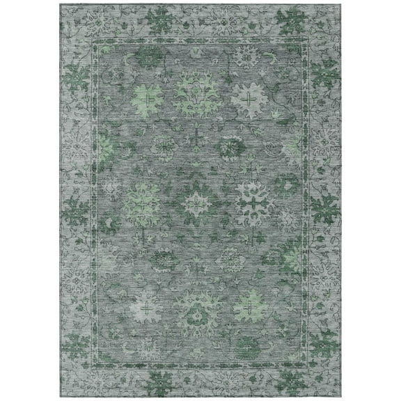 Dalyn Rugs Machine Washable Indoor/Outdoor Chantille ACN2051 Aloe 10' x 14' Rug
