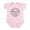 Petal Pink, variant on CafePress - Vintage Alaska State Seal Body Suit - Baby Light Bodysuit, Size Newborn - 24 Months