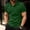9# Dark Green, variant on Men's Polo Shirts Short Sleeve with Pocket Cotton Pique T-Shirts 3 Buttons Casual Polo Moisture Wicking Golf Shirts Dark Green S