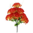 thumbnail image 2 of Artificial Chrysanthemum Bouquet Home Decor Grave Cemetery Flower, 2 of 2