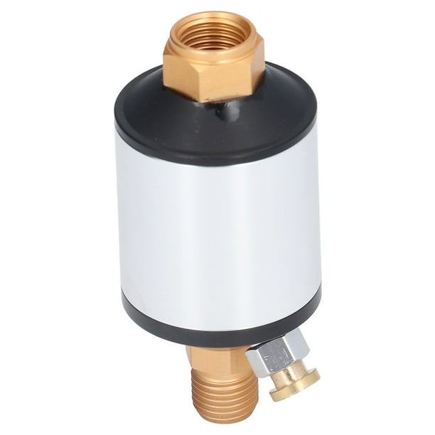 Mini In Line Air Filter, 1/4in NPT Effective Separation Long Service Life Oil Water Separator