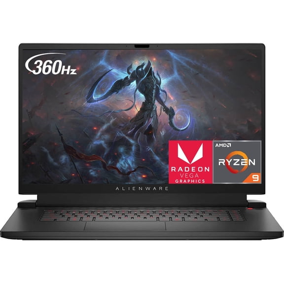 Alienware M17 Gaming 17.3" Laptop, AMD Ryzen 9 6900HX Processor, 32GB DDR5 RAM, 2TB SSD, AMD Radeon RX 6850M XT, Windows 11 Home