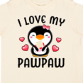 thumbnail image 4 of Inktastic I Love My Pawpaw with Cute Penguin and Hearts Girls Toddler T-Shirt, 4 of 5