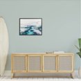 thumbnail image 2 of Abstract Water Ocean Composition Abstract Graphic Art Black Framed Art Print Wall Art, 2 of 7