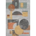 thumbnail image 2 of Addison Rugs Mayfield Premium Machine Washable Transitional Geometric Gray Rectangle Rug, 9' x 12', 2 of 7