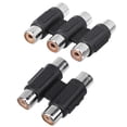 thumbnail image 4 of Conector RCA A Adaptador Cable AV Bsvklp 3 (2) en 1, 4 of 5