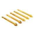 thumbnail image 1 of de brocas para , bordes cortantes, taladro de ranurada / con vástago hexagonal para de cerámica, mármol, e Cruz 5pcs 10mm DYNWAVEMX Vástago hexagonal, 1 of 8