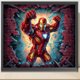 thumbnail image 1 of Cuadros Decorativos Pintura de diamante 5D DIY Taladro redondo completo Romper la pared y decoración del hogar de Iron Man Wdftyju  embutido en tela, 1 of 7