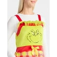 thumbnail image 3 of Dr. Seuss Grinchmas Women's Plaid Jumpsuit, Sizes XXS-XXL, 3 of 4
