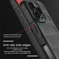 thumbnail image 3 of Étui en Silicone pour iPhone 17 Pro, Ajustement Mince de Qualité Militaire avec Protection contre les Chutes, Étui de Téléphone Protectrice Antirayures et Antichoc iPhone 17 Pro - Noir, 3 of 5