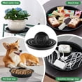 thumbnail image 6 of 20 Pack 6 Inch Plant Saucers Clear Plastic Plant Saucer Drip Trays Small Plant Plate Dish for Indoor Flower Pots and Planters, Bulk, 6 of 8