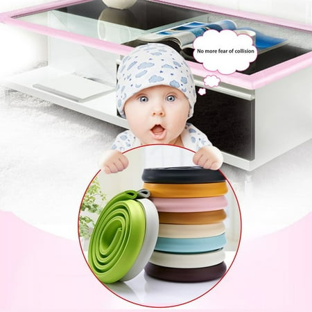 Kids Furniture Corner Desk - U Shape Children Baby Safety Protect Cover Glass Table Desk Edges Furniture Bar Corner Strip Crashproof Anti-collision Bumper