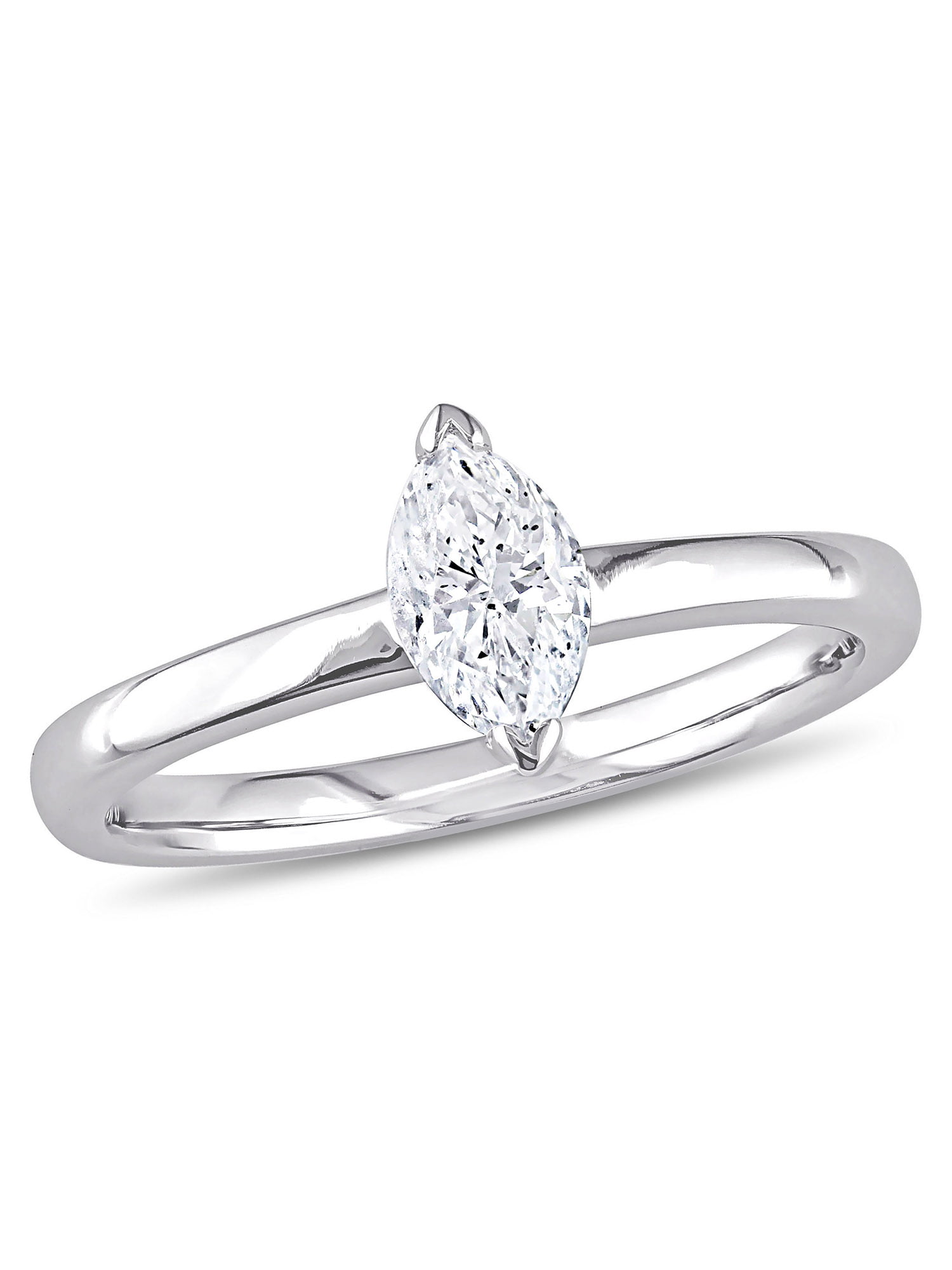 1Ct Marquise Cut Diamond Wedding Engagement Ring 14K Yellow Gold Finish 