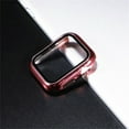 thumbnail image 3 of ALMNVO Compatible with Apple Watch Case 40mm 45mm 41mm 44mm 42mm 38mm, Full Coverage Hard PC Bumper with Tempered Glass Screen Protector Cover Accessories for iWatch SE Series 3 7 6 5 4 2 1, 3 of 6