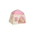 thumbnail image 3 of Labeol Kinderspielzelt für Mädchen Prinzessin Spielzelt Kinderzimmer für Drinnen Outdoor Sicherheit Ungiftig mit Baumwollball-Leuchten Gefrorener Prinzessin-Krone-Zauberstab 130*100*130 Large Ormromra HFP-0038, 3 of 8