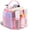 All Pink, variant on Mesh Shower Caddy Portable for College Dorm Room Essentials, Shower Caddy Dorm with 8-Pocket Large Capacity for Beach, Swimming, Gym, Travel essentials