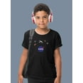 thumbnail image 2 of NASA Nasa Logo Floating Objects T-Shirt Juniors -NASA Designs,  Large, 2 of 4