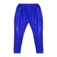thumbnail image 3 of Aislor Kids Girls Boys Shiny Metallic Dance Harem Pant Gymnastics Athletic Leggings for Jazz Hip Hop Latin Ballet Dance, 3 of 7