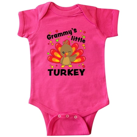 

Inktastic Grammy s Little Turkey Gift Baby Boy or Baby Girl Bodysuit