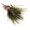 A, variant on 2. Foam Head Steel Jigs Streamers Fly 1/3pcs, Floating Fishing Lure Baits for Trout in Saltwater Freshwater