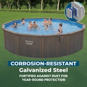 Bestway Hydrium Steel Wall Above Ground Pool - Sand Pump - 18 ft x 52 in