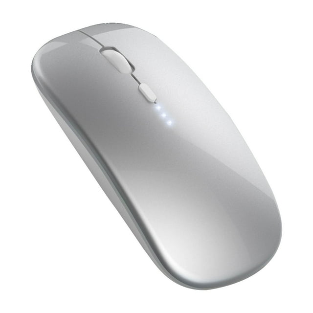 Dispositivos electrónicos, accesorios de computadora, mouse, mouse inalámbrico Bluetooth con carga silenciosa para laptop. 4G + BT5.