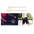 thumbnail image 3 of Badminton Racket Frame Protective Cover Thick Wear-Resistant String Protector Protects the Paint Peeling Racket Frame,A, 3 of 8