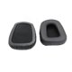 thumbnail image 1 of Matsuzay Almohadillas para los oídos Cojín geométrico profesional Cuero Color a juego Esponja Orejera Reemplazo de auriculares para auriculares Electra Relojes inteligentes Negro, 1 of 6
