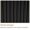 thumbnail image 5 of Tcbosik 27.56"H Fluted Nightstand with 2 Drawers & Storage Shelf, Modern Mid Century Bedside End Table for Bedroom, Living Room, Black, 5 of 10
