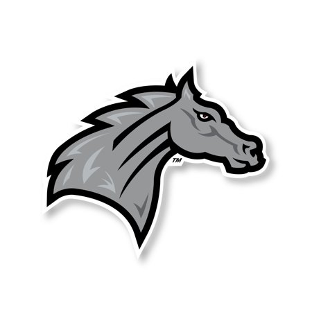Rider University Broncs 10 Inch Vinyl Mascot Magnet 4-Pack