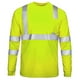 thumbnail image 1 of Amzcrzy - Sudadera Para Hombre, Reflectante, Transpirable, Informal, De Color Sólido, Con Cuello Redondo, Manga Larga, Color Amarillo, L, 1 of 4
