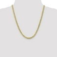 thumbnail image 2 of Leslie's Real 10kt Yellow Gold 5.75mm Flat Beveled Curb Chain; 22 inch; Lobster Clasp; for Adults and Teens; for Women and Men, 2 of 5