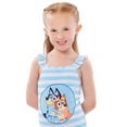 thumbnail image 2 of Traje de baño Bluey Bingo Girls azul talla 6, producto oficial, 2 of 9