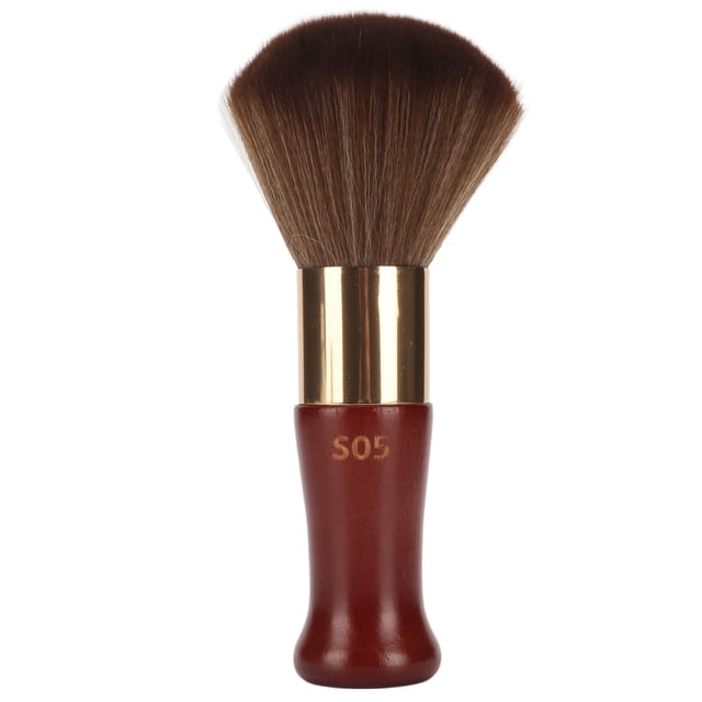 Cepillo para cortar el pelo, plumero para el cuello, nailon suave, cepillo para quitar el pelo, plumero para el cuello, diseño fácil de usar