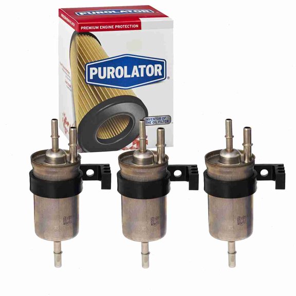 3 pc Purolator F65501 Fuel Filters for 12476276 15036706 15077584 3100 33100 73100 86100 ALG-2144 BF7937 F65501P G6228 G6628 G8414 G9370 GF1829 GF365 GF380 GF829 GF845 MF 1026 PF5501 V2144 XF65501