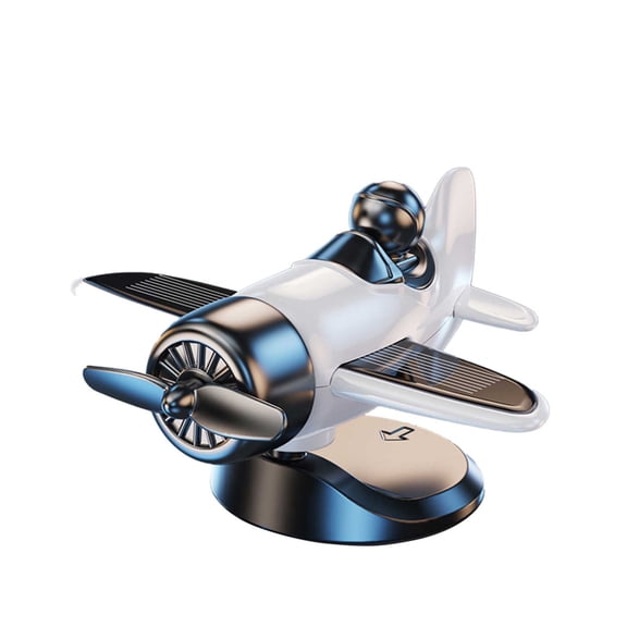 Drifting Solar Rotating Airplane Ornament Car Interior Accessory Novelty Vehicle Decoration
