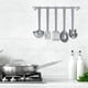 thumbnail image 5 of Barra de cortina, suministros de baño, estante colgante, ganchos de ducha multiusos impermeables, colgador de ropa montado en la pared, Clip de Almacenamiento y organización del hogar blanco 2 piezas Toystoory HA043551-01, 5 of 6